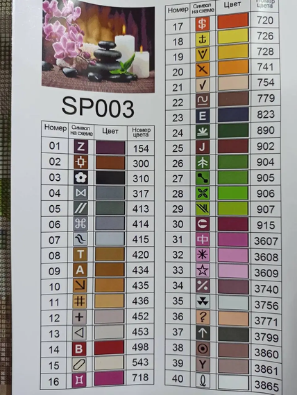 Алмазна мозаїка Гармонія 40х50 см ColorArt  SP003 | Зображення 3