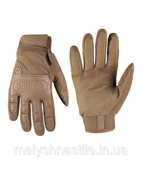 Рукавиці тактичні Mil-Tec Warrior Dark Coyote 12519119