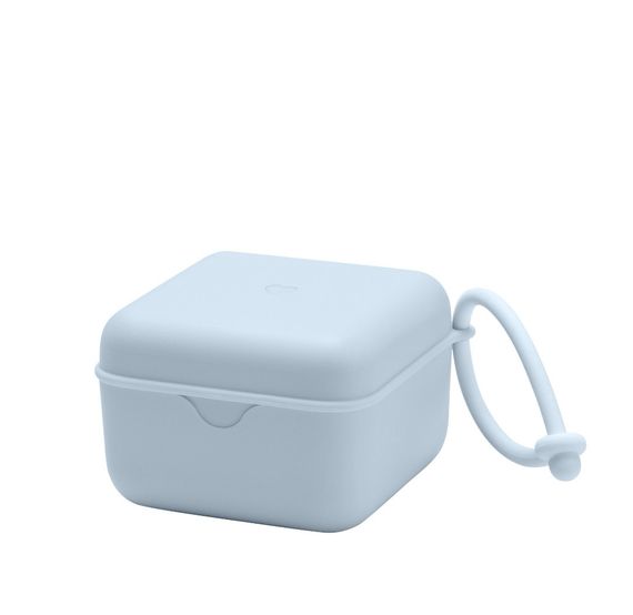 Контейнер для пустушок BIBS Pacifier Box baby blue | Зображення 4