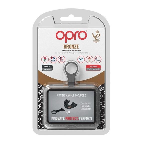 Капа OPRO Bronze доросла (вік 11+) Red (art.102500002) | Зображення 2
