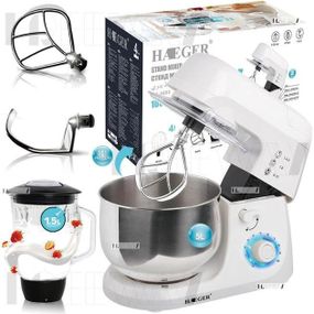 Кухонний комбайн з блендером 1000 Вт Haeger HG-6665 (40776-HG-6665_4185)