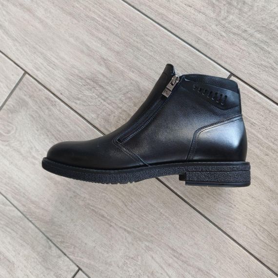 Шкіряні черевики на двох замках 40 41 43 44 45 розмір | Зображення 3