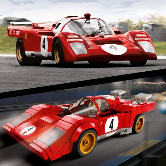 Конструктор LEGO Speed Champions 1970 Ferrari 512 M 291 деталь (76906) | Зображення 5