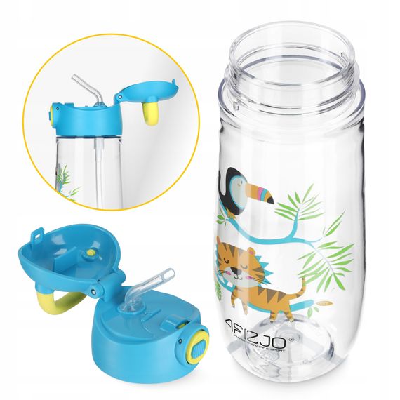 Пляшка для води дитяча 4FIZJO 550 мл Mix (P-5905973403702) | Зображення 7