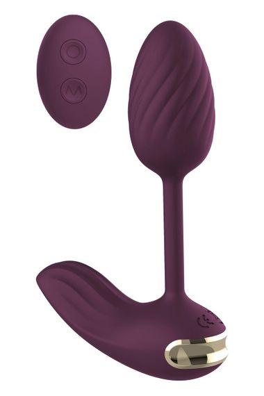Віброяйце гнучке з пультом керування Dream Toys Essentials, фіолетовий Sex Aura