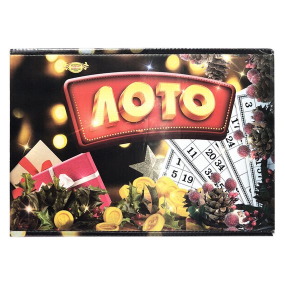 Настольная игра "Лото" MKC0202 правила игры на рус. и укр. языках