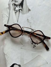 Маленькі сонцезахисні окуляри ромб унісекс Леопард (0405)