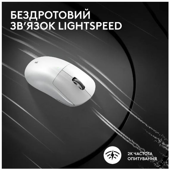 Миша Logitech G Pro X Superlight 2 Lightspeed White (910-006638) | Зображення 5