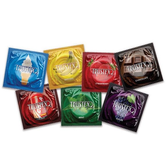 Презерватив Trustex Chocolate Lubricated з ароматом та смаком шоколаду (ціна за 1 шт.) | Зображення 1