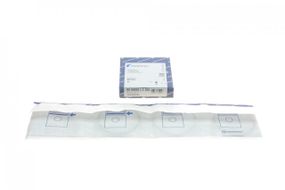 Кільця поршневі Audi VW 1.6-2.4D -96 77.51mm +1.0  1.75-2-3  800000611100