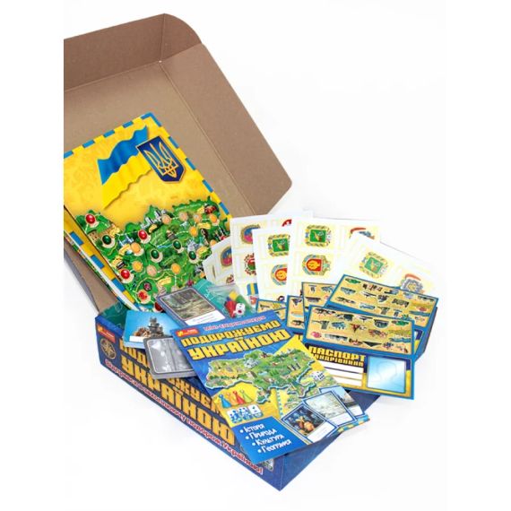 Настільна гра Подорожуємо Україною | Зображення 5