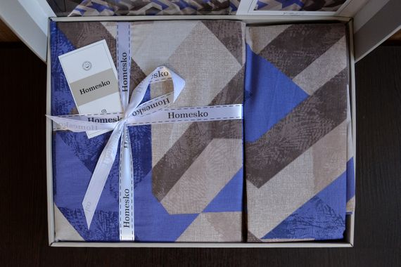 Постільна білизна First Choice Homesko Ranforce 160 х 220 см Rayce Beige | Зображення 4