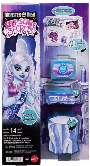 Кукла Монстр Хай Эбби Боминейбл секреты страшной красоты Оригинал Mattel Monster High Self-Scare Secrets Abbey Bominable | Зображення 2