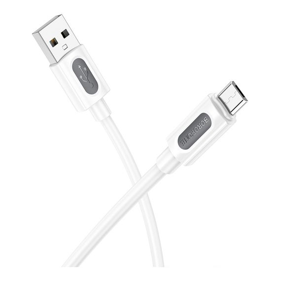 USB Borofone BX114 Silicone Micro 2.4A | Зображення 3