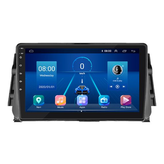 Штатна магнітола 9" Lesko для Nissan Kicks I Рестайлинг 2020-н.в. 6/128Gb 4G Wi-Fi GPS Top Ниссан