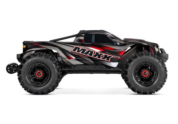 Машинка на радіокеруванні Traxxas MAXX WideMAXX 1/10 TSM 4x4 Monster Truck Brushless (Red) | Зображення 1