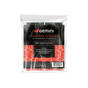Чай Gemini Суничне Просеко 50 шт.