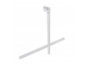 Светильник трековый поворотный LED KW-221/2x5W NW WK