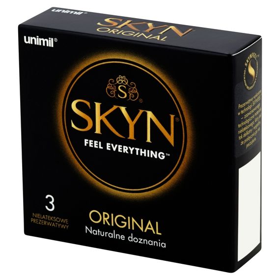Презервативи UNIMIL SKYN BOX 3 ORIGINAL | Зображення 1