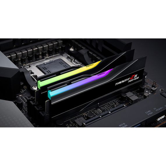Модуль пам'яті для комп'ютера DDR5 32GB (2x16GB) 6000 MHz Trident Z5 NEO RGB for AMD G.Skill (F5-6000J3038F16GX2-TZ5NR) | Зображення 2