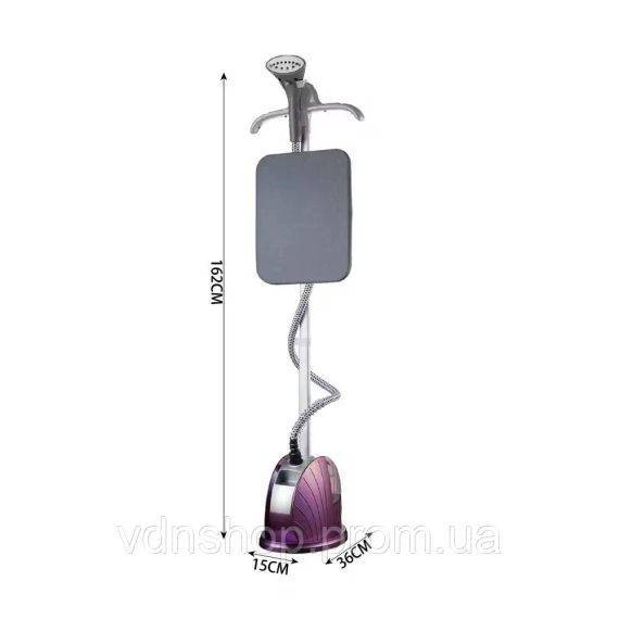 Відпарювач вертикальний для одягу зі стійкою Zepline 3500Вт ZP-132 | Зображення 1