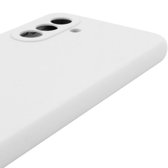 Чохол Silicone Cover Lakshmi Full Camera (AAA) для Samsung Galaxy A18 / A17 Білий / White | Зображення 3