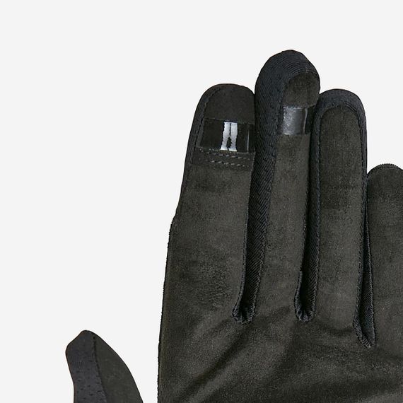 Рукавички повітропроникні для велоспорту чорні - XL | Зображення 2