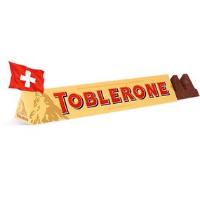 Шоколад молочний Toblerone, 100 г (Швейцарія)