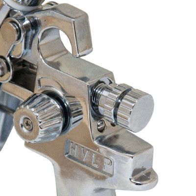 Краскопульт Sigma HVLP-mini 0.8 (хром) верхний бак, (мет) (6812031) | Зображення 4