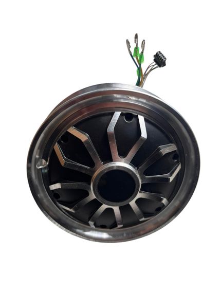 Мотор-колесо 10" для електросамоката 36V 500W (ширина 3.0) | Посилене безщіткове колесо-мотор 36 Вольт 500 Ватт | Зображення 1