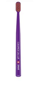 Зубна щітка Curaprox CS 5460 "Ultra Soft", d 0,10 мм. Фіолетовий з помаранчевим (ViO)