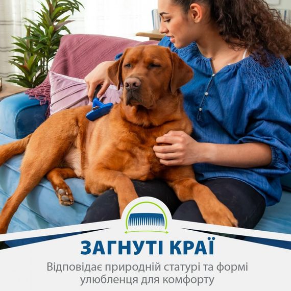 Фурмінатор FURminator для собак з довгою шерстю Long Hair розмір L | Зображення 3