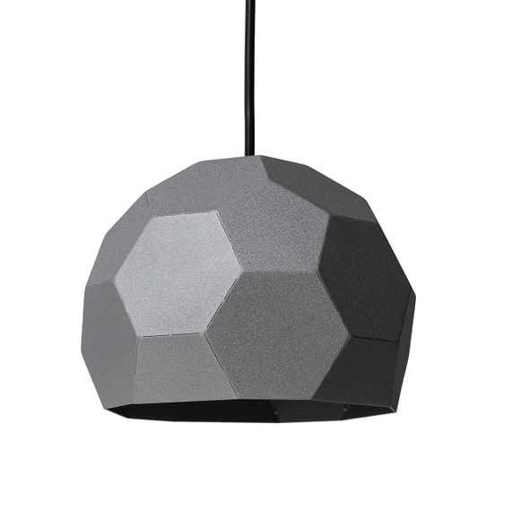Світильник підвісний (люстра) Ball P200 Муар, Срібло, Atmolight