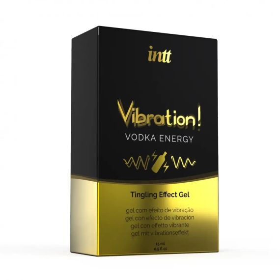 Рідкий вібратор Intt Vibration Vodka Drink Energy 15 мл Sex Aura | Зображення 2