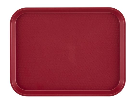 Глибокий прямокутний піднос 30х41 см, Cambro (США), клюквенный