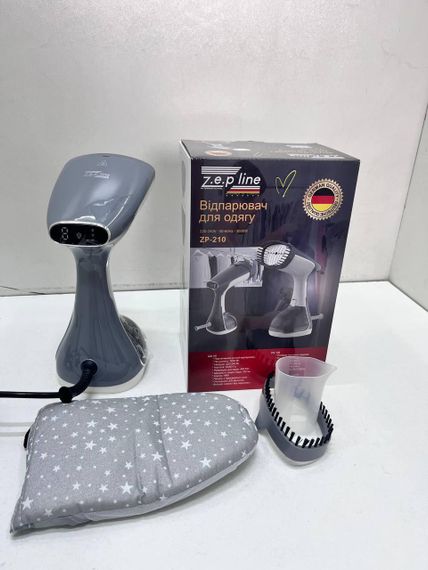 Вертикальний ручний відпарювач для одягу Zepline ZP-210 з сенсорним управлінням в комплекті з рукавичкою | Зображення 3