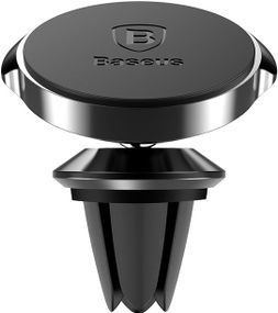 Держатель Baseus Small Ears Series Magnetic Suction Bracket (Air outlet type) (SUER-A01) Black