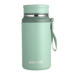 Термос Fashion с датчиком температуры 700 мл Оливковый HP-14-20GR