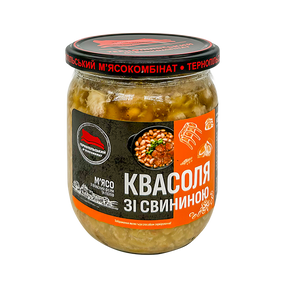 Фасоль со свининой Тернопольский мясокомбинат 500 г