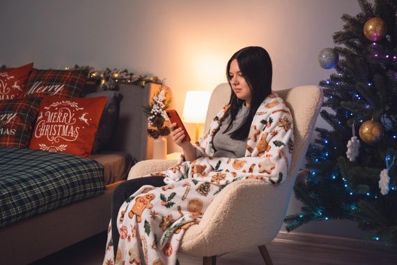 Плед Ardesto Flannel 160х200см, імбирні пряники (ART0118PB) | Зображення 1