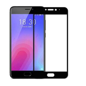 Захисне скло 2.5D на весь екран для Meizu M6 колір Чорний