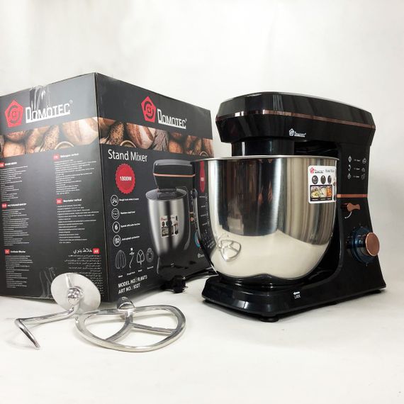 Планетарний міксер 3 насадки Domotec R 6673 12 л, Багатофункціональний кухонний прилад MO-15 | Зображення 6