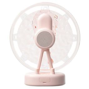 Проектор-нічник ZAY-L07 Sky Wheel 2in1 + Bluetooth колонка Pink