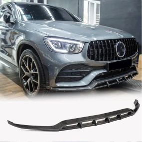 Передний бампер Лип для AMG-Line 2020-2025, Карбон для Mercedes GLC X253