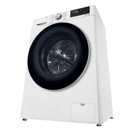 Пральна машина LG  фронтальна, 7кг, 1200, A+++, 48см, дисплей, пара, інвертор, білий (F2V5HS1WW) | Зображення 5
