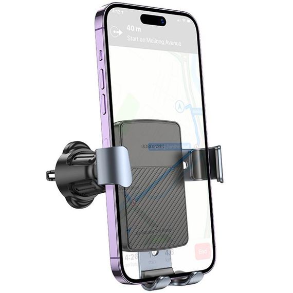 Автотримач Borofone BH118 Refined Black / Metal gray | Зображення 5