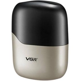 Електробритва акумуляторна роторна VGR V-345 Чорна із сірим