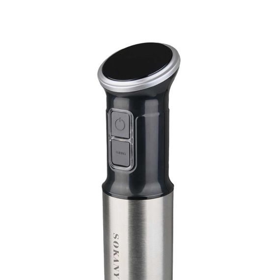 Блендер ручной погружной из нержавейки Sokany универсальный металлический 800 Вт смузи мейкер мощный SK1729BST | Зображення 1