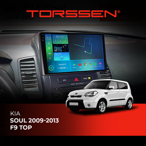 Штатна магнітола Torssen Kia Soul 2009-2013 TOP F9432 4G Carplay DSP