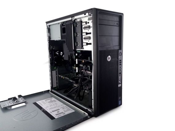 Робоча станція HP Z420 Workstation Tower / Intel Xeon E5-1620 V2 (4 (8) ядра по 3.7 - 3.9 GHz) / 12 GB DDR3 / 500 GB HDD / nVidia Quadro K2000, 2 GB GDDR5, 128-bit б/в | Зображення 4